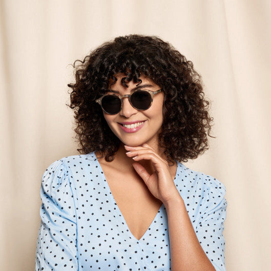 Izipizi #D SUN Unisex Sunglasses - Light Tortoise