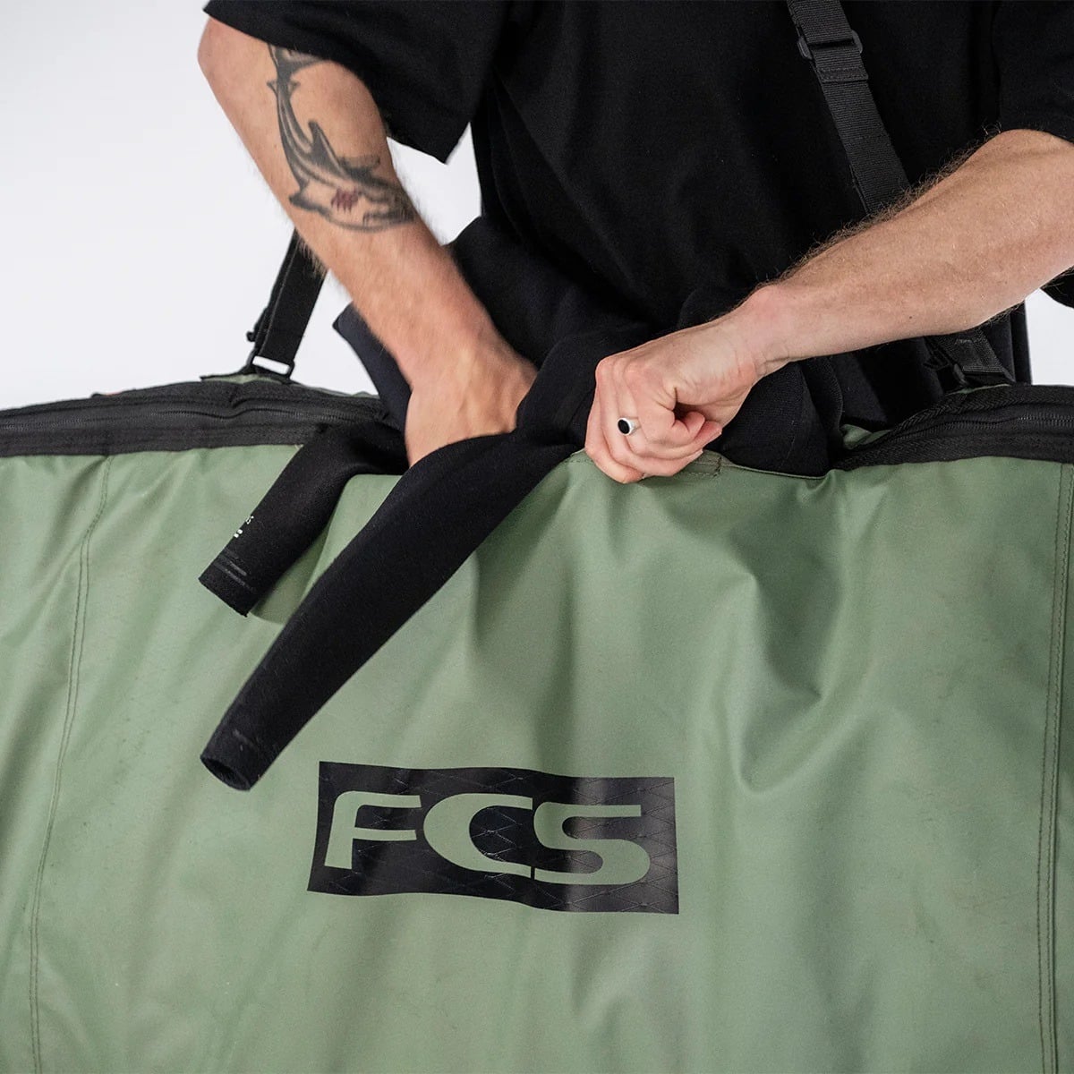 FCS Day-X Longboard Board Bag - Alpine