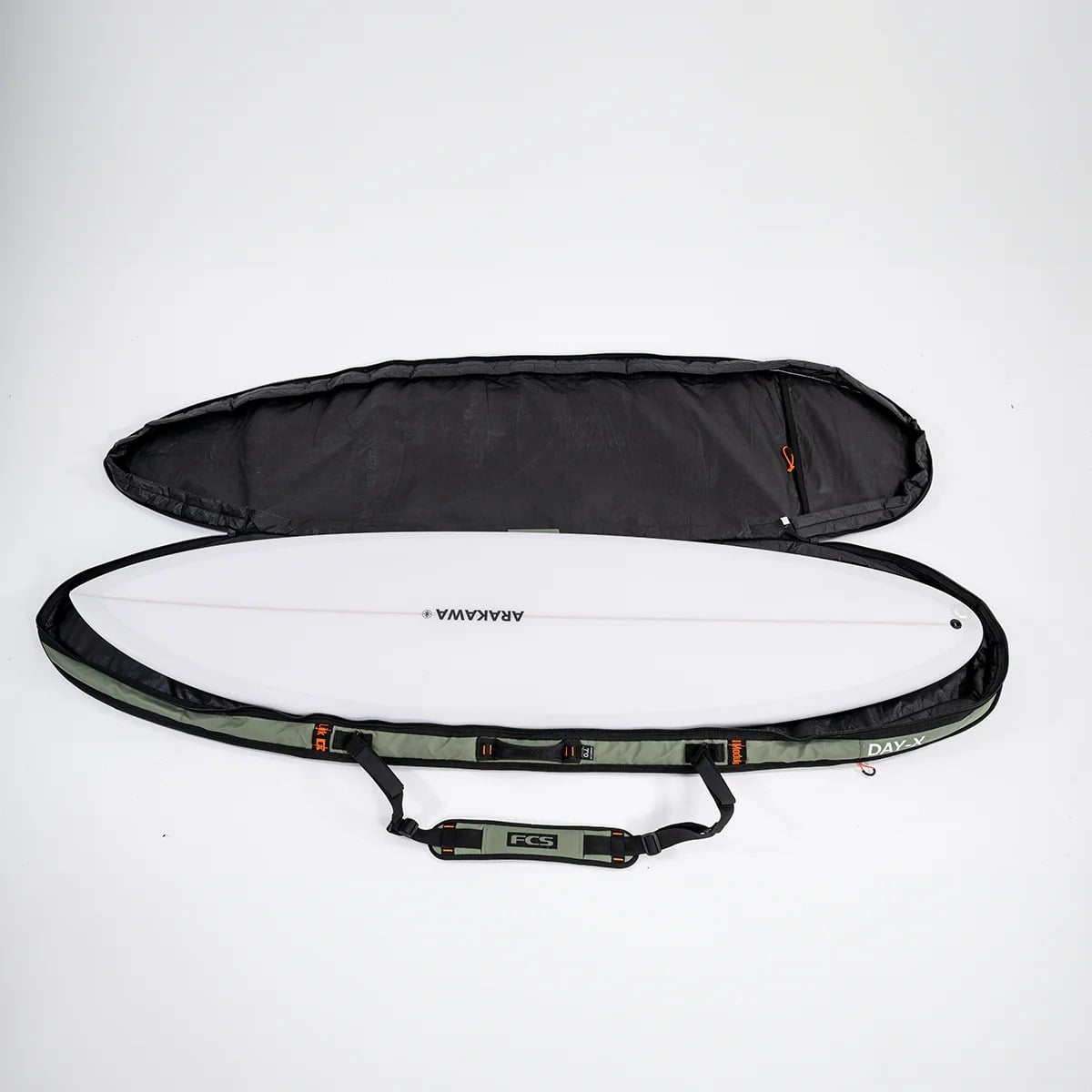 FCS Day-X Shortboard/Fish Board Cover - Alpine