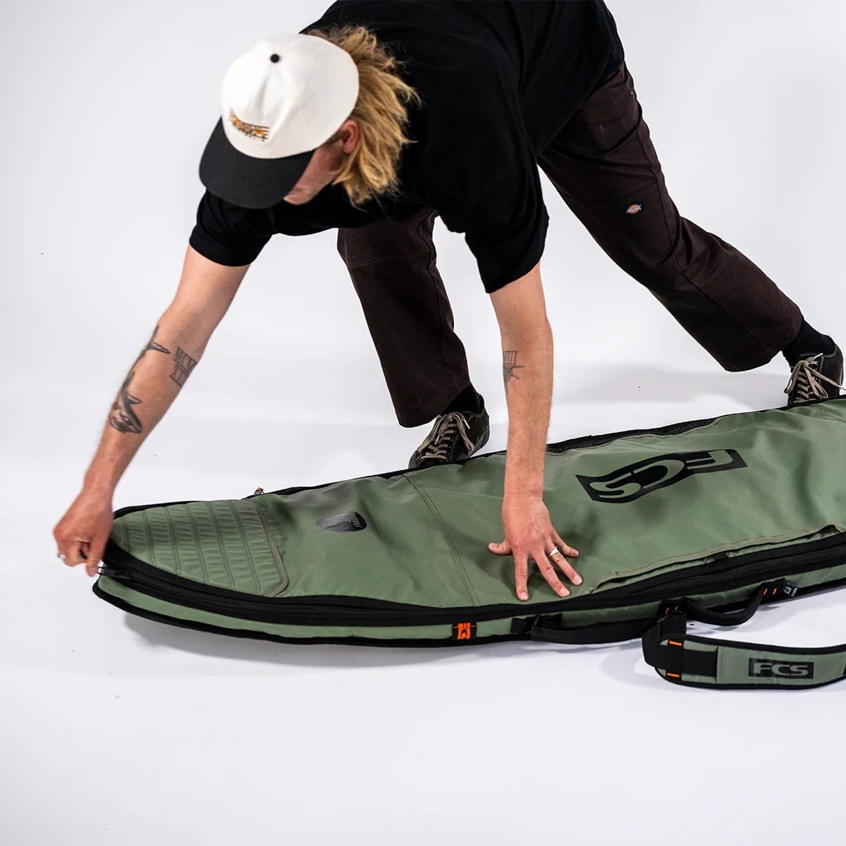 FCS Day-X Longboard Board Bag - Alpine