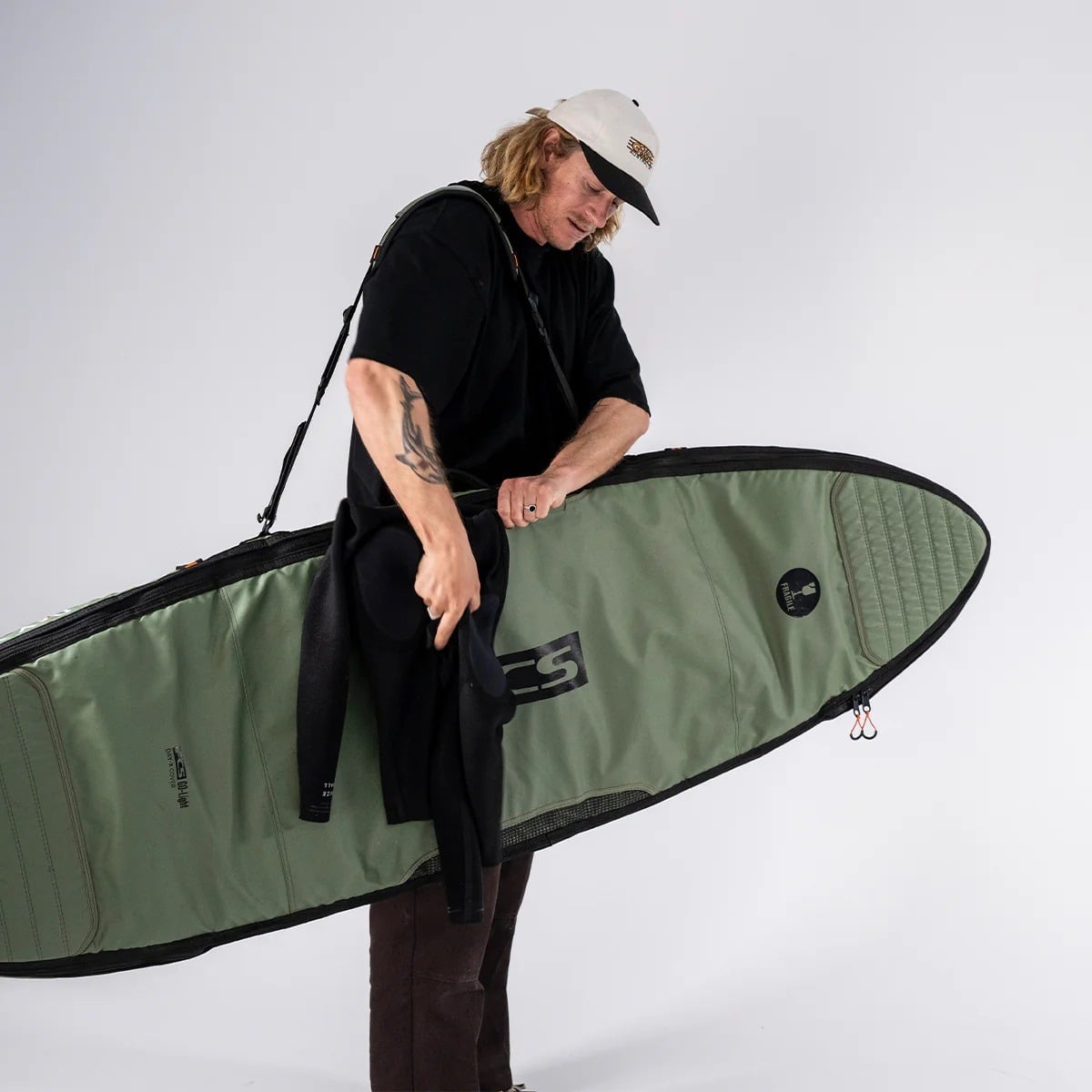 FCS Day-X Mid-Length Surfboard Bag - Alpine