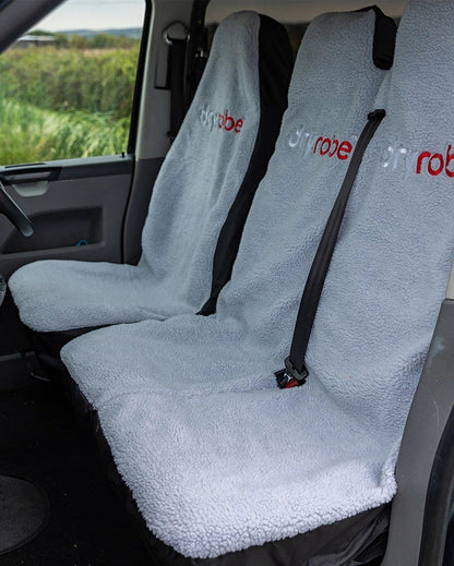 Dryrobe Double Car Seat Cover - Grey