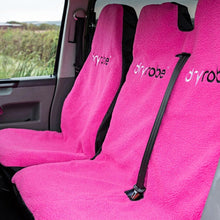 Dryrobe Double Car/Van Seat Cover - Black/Pink
