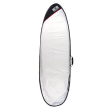 Ocean and Earth Double Compact 6ft8 Fish Surfboard Cover - Silver - Full View