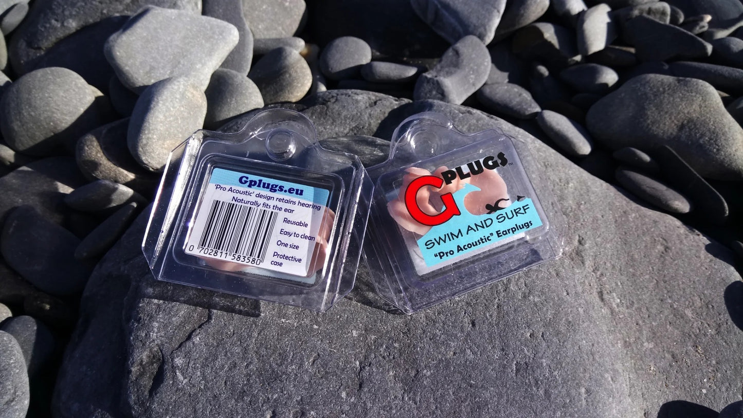 G Plugs Swim and Surf "Pro Acoustic" Earplugs