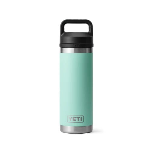 Yeti Rambler 18oz Bottle With Chug Lid - Sea Foam - Full View