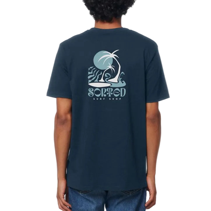 Sorted Surf Shop Unisex Dr Seuss Tee in Navy