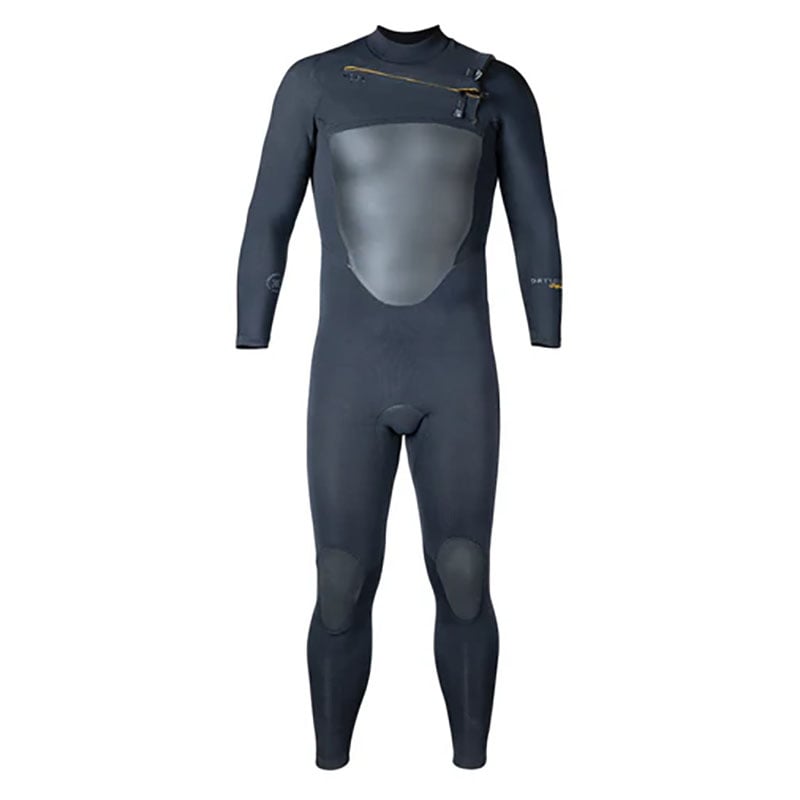 Xcel Drylock 5/4mm Mens Chest Zip Wetsuit - Black