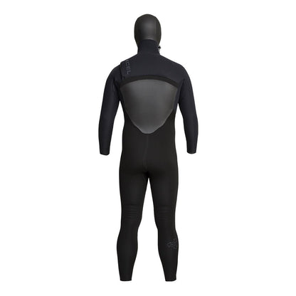Xcel Drylock 6/5mm Men's Hooded Chest Zip Winter Wetsuit 2026 - Black