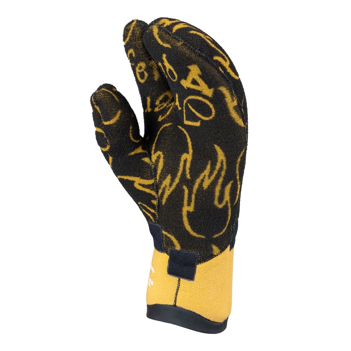 Xcel 5mm Drylock Inferno 3-Finger Mitt Wetsuit Gloves - Black