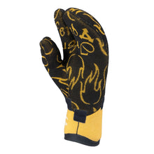 Xcel 5mm Drylock Inferno 3-Finger Mitt Wetsuit Gloves - Black