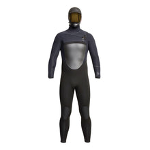 Xcel Drylock 6/5mm Mens Hooded Chest Zip Winter Wetsuit - Black
