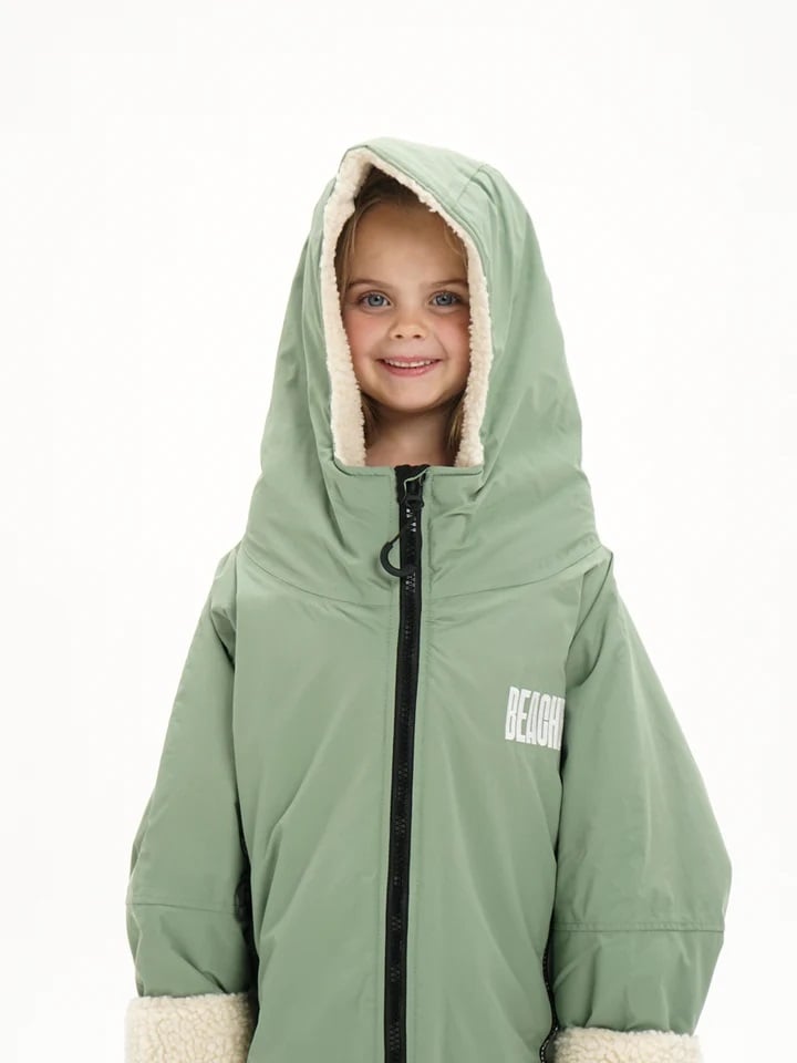Beachbum Brobe Kids Changing Robe - Mint Green