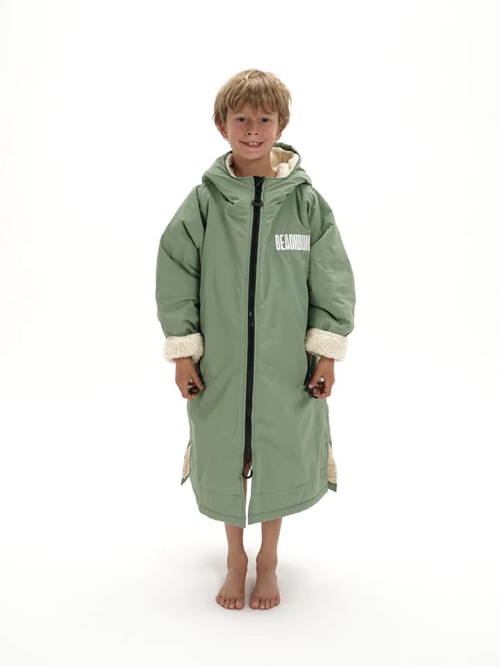 Beachbum Brobe Kids Changing Robe - Mint Green