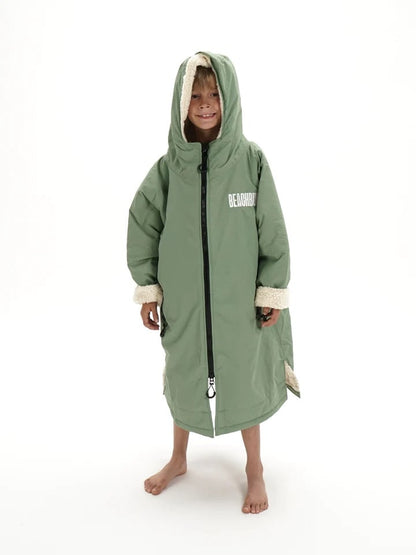 Beachbum Brobe Kids Changing Robe in Mint Green