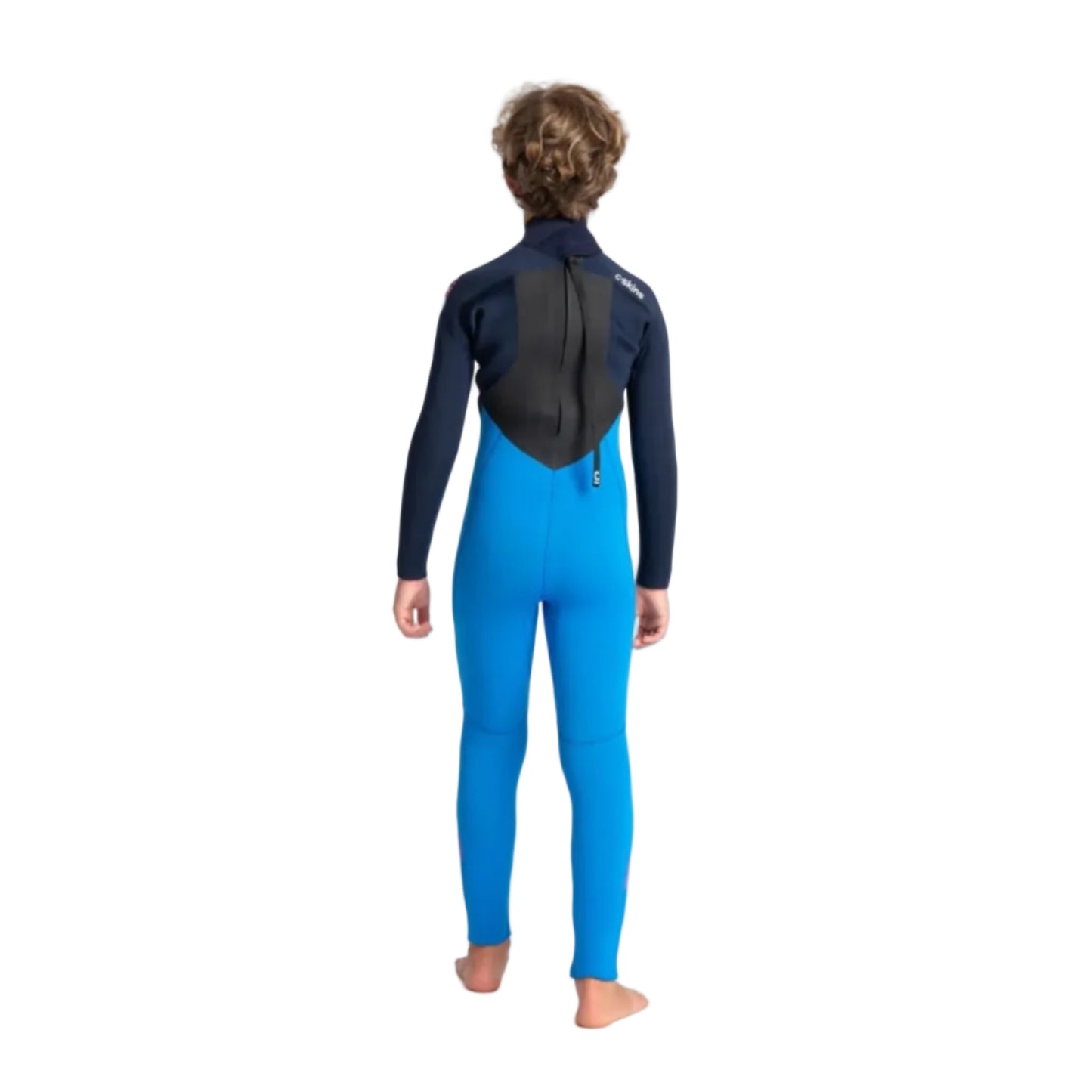 C-Skins Legend 5/4/3mm Back Zip Youth Wetsuit - Cyan / Slate
