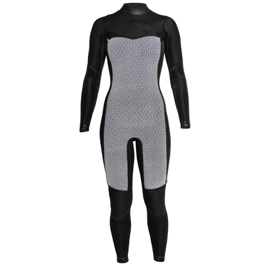 Sisstr 7 Seas 3/2mm Chest Zip Womens Wetsuit - Bosyenberry
