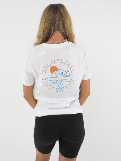 Sorted Surf Shop Easy Living T-Shirt - White