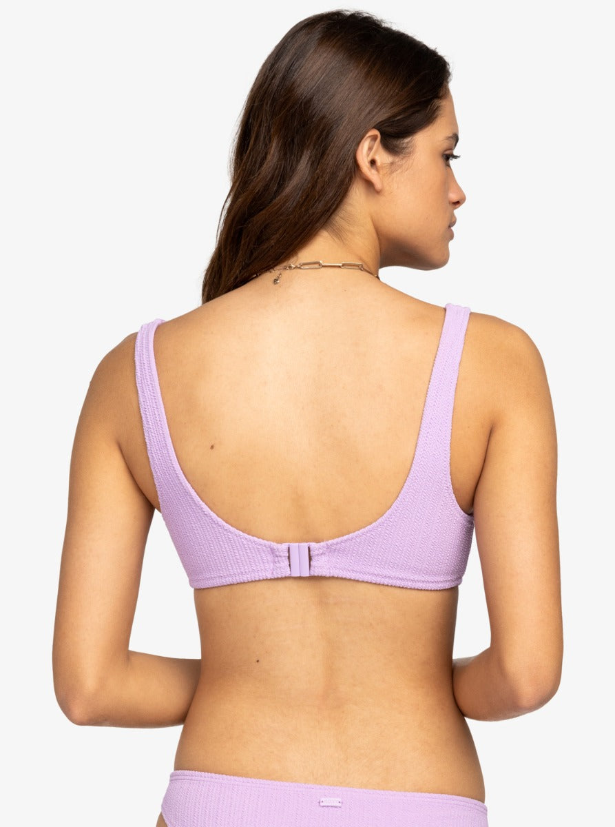 Roxy Aruba Women's Bralette - Crocus Petal