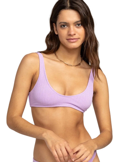 Roxy Aruba Womens Bralette - Crocus Petal