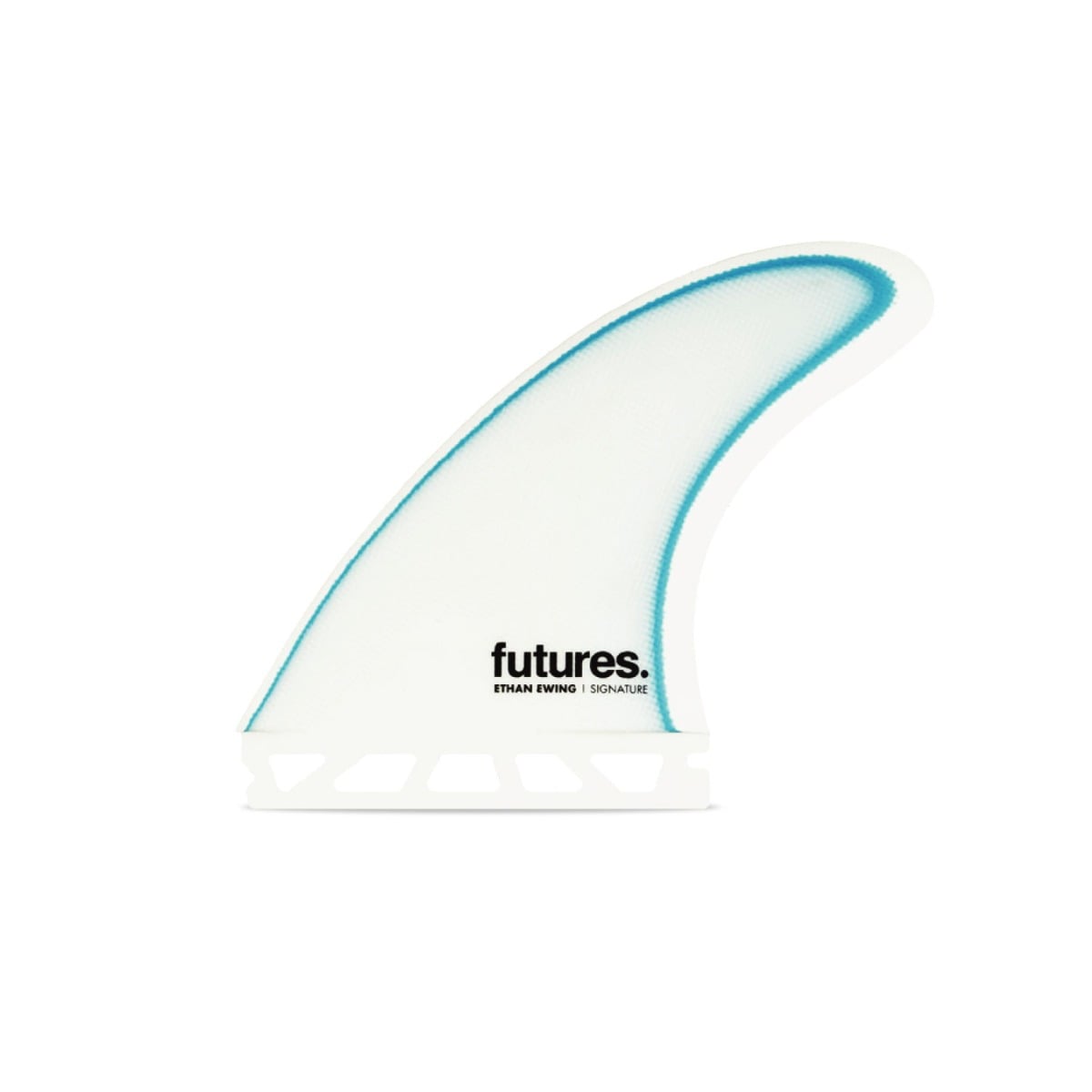 Futures Ethan Ewing Thruster Surfboard Fins in Medium/Blue