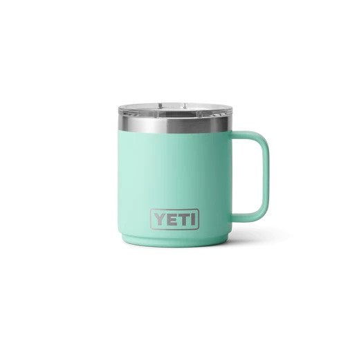 Yeti Rambler 10oz Stackable Mug 2021 - Seafoam - Top