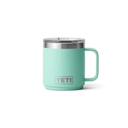 Yeti Rambler 10oz Stackable Mug 2021 - Seafoam - Top