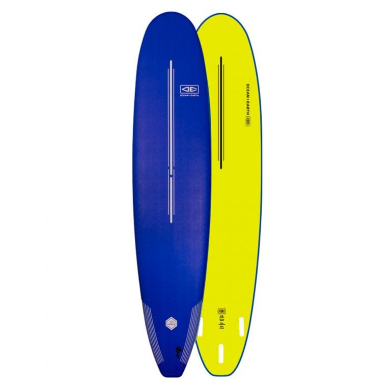 Ocean and Earth Ezi Rider Softboard Surfboard - Navy - Full View
