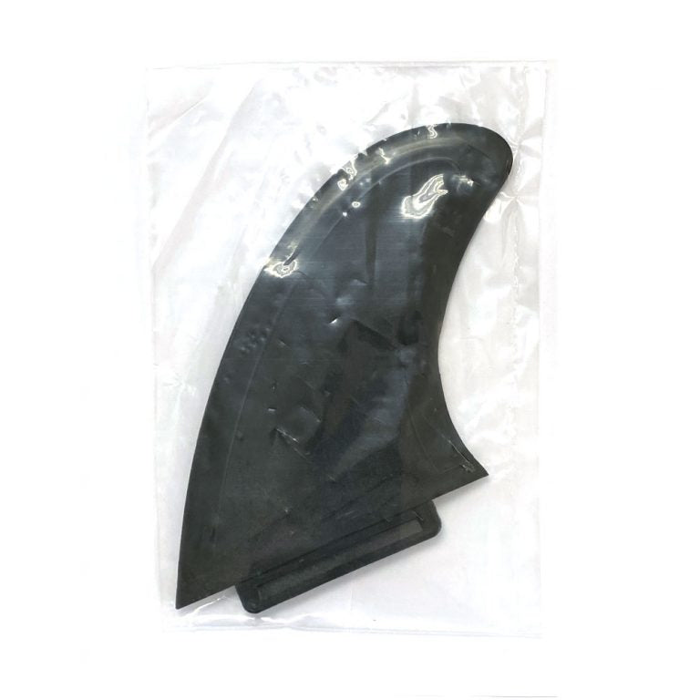 Ocean and Earth Ezi-Rider Single Twin Fin Replacement - Black - Full View