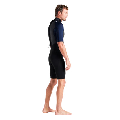 C-Skins Element 3/2mm Men's Shorty Wetsuit 2026 - Black/Slate/Cyan