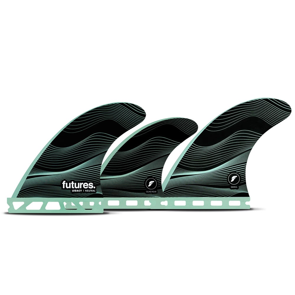 Futures F4 Legacy Series Tri-Quad Fins in Small
