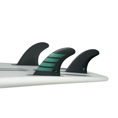 Futures F6 Alpha Thruster Fins - Medium in board