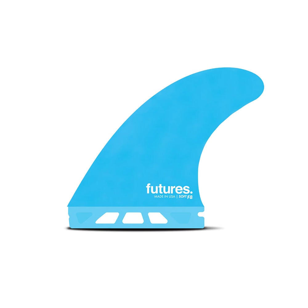 Futures F8 Safety Soft Large Thruster Fins - Blue