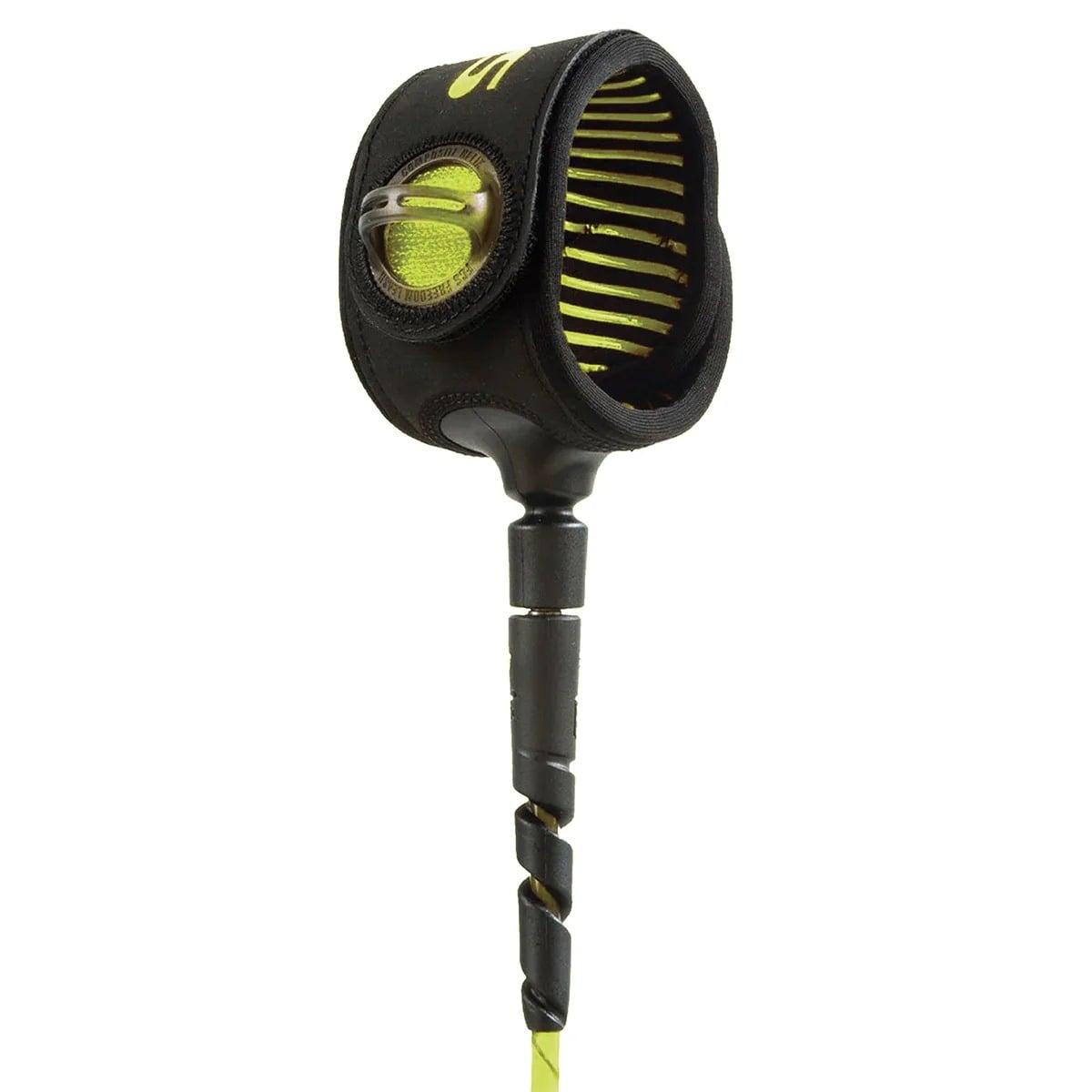 FCS Freedom Helix 6'0 Competition Leash - Cyber Lime