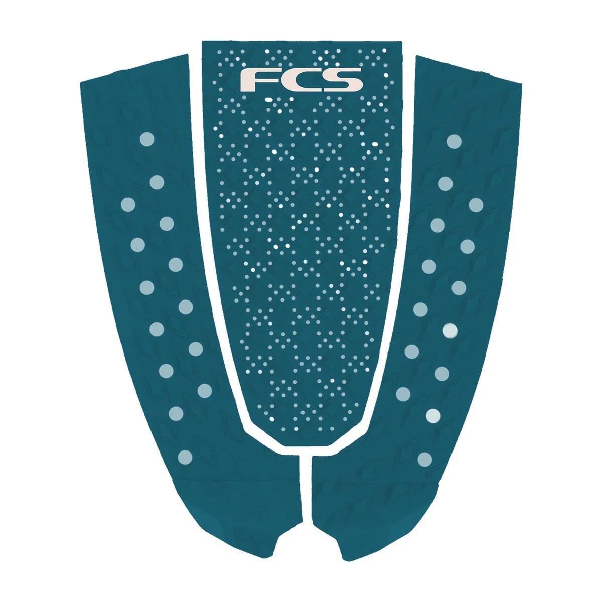 FCS T3 Pin Eco Traction Pad in Tidal Teal