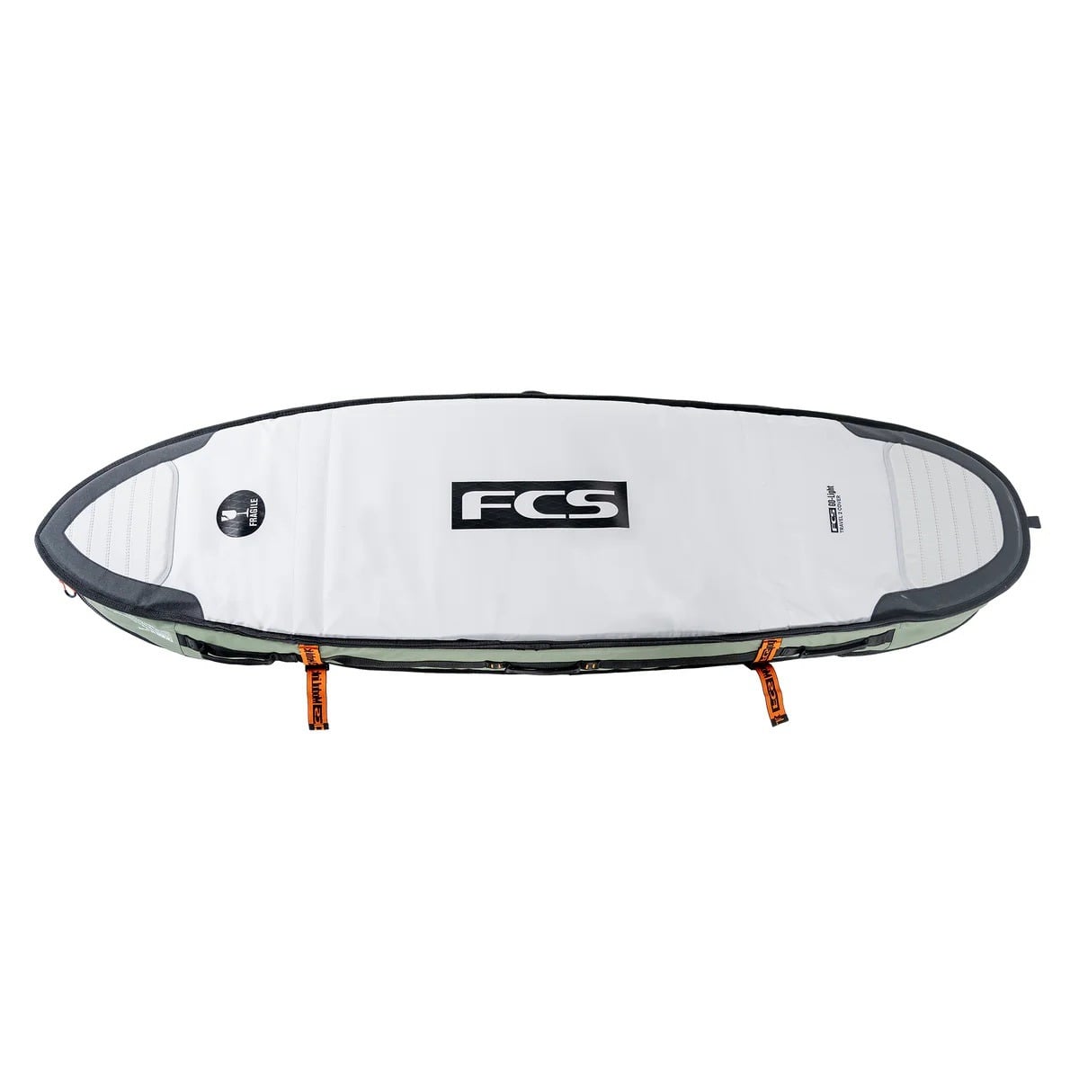 FCS Travel 2 Shortboard/Fish Board Cover - Alpine