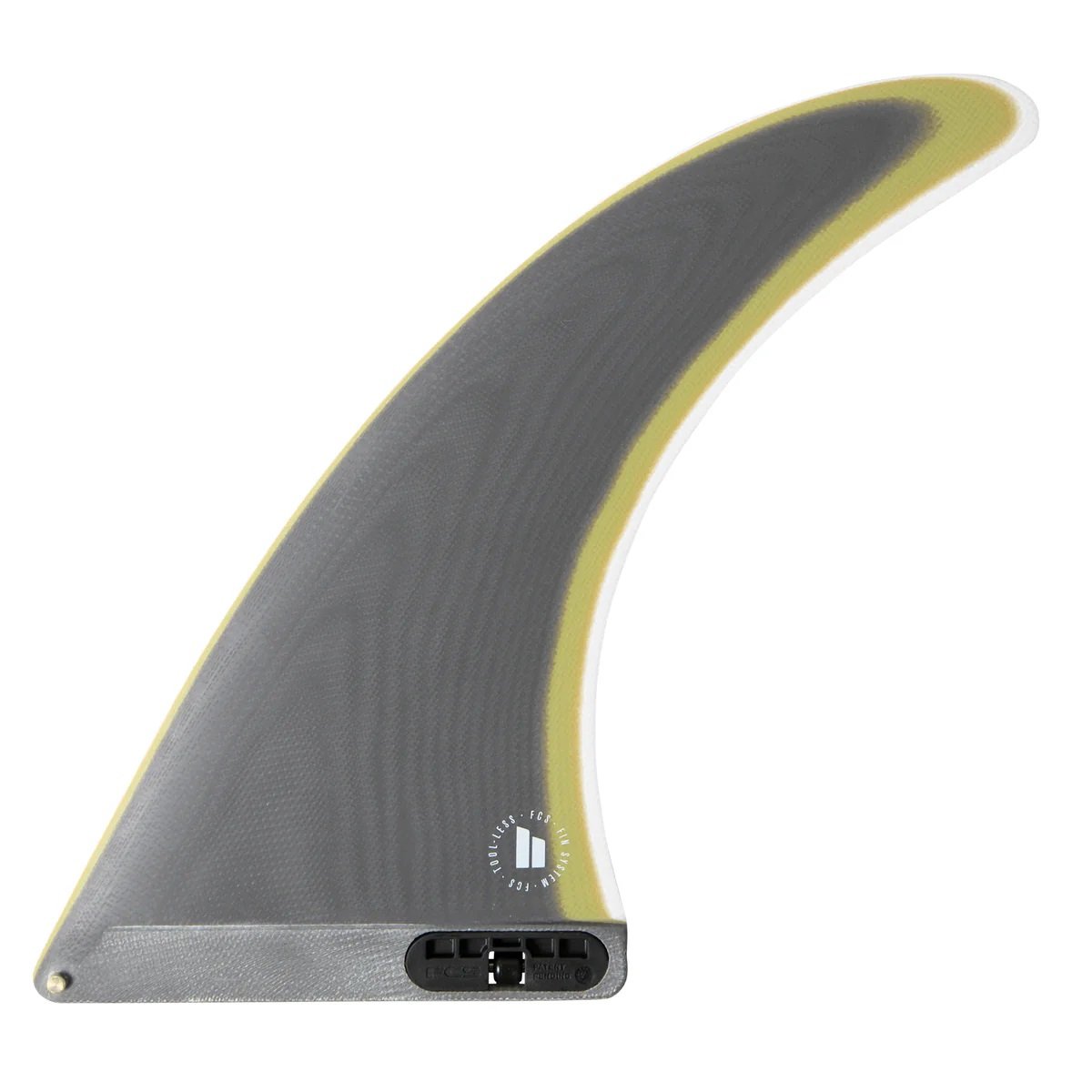 FCS II Clique PG Longboard Fin in Charcoal