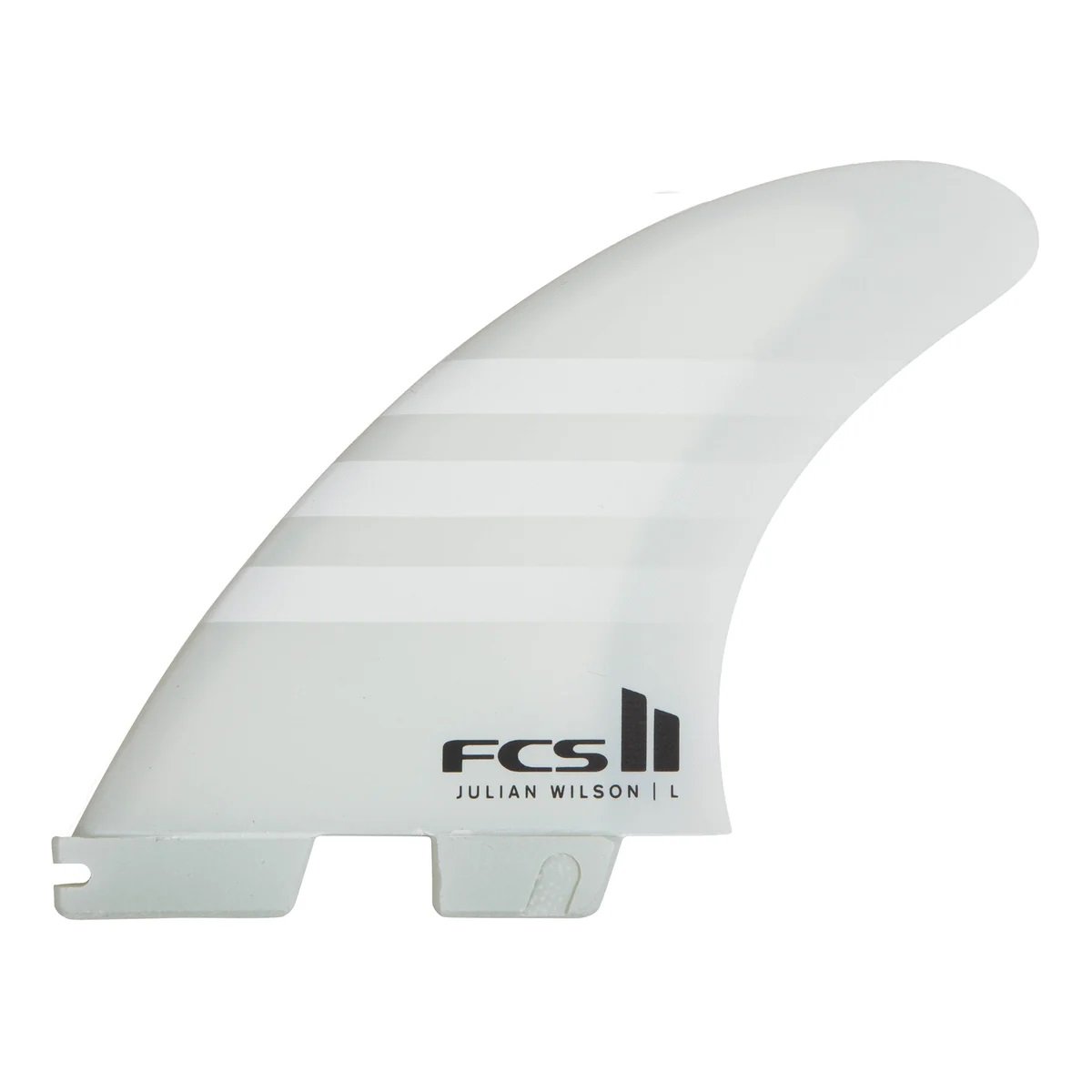 FCS Julian Wilson Performance Core + Aircore Thruster Fins - White