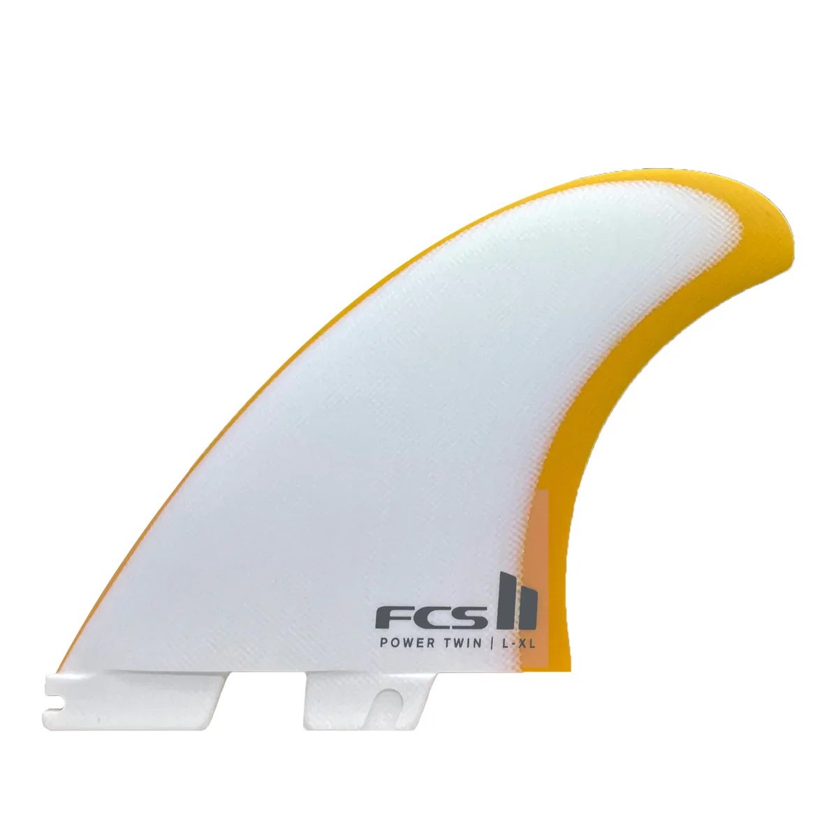 FCS II Power Twin + Stabiliser PG Fins in Mango