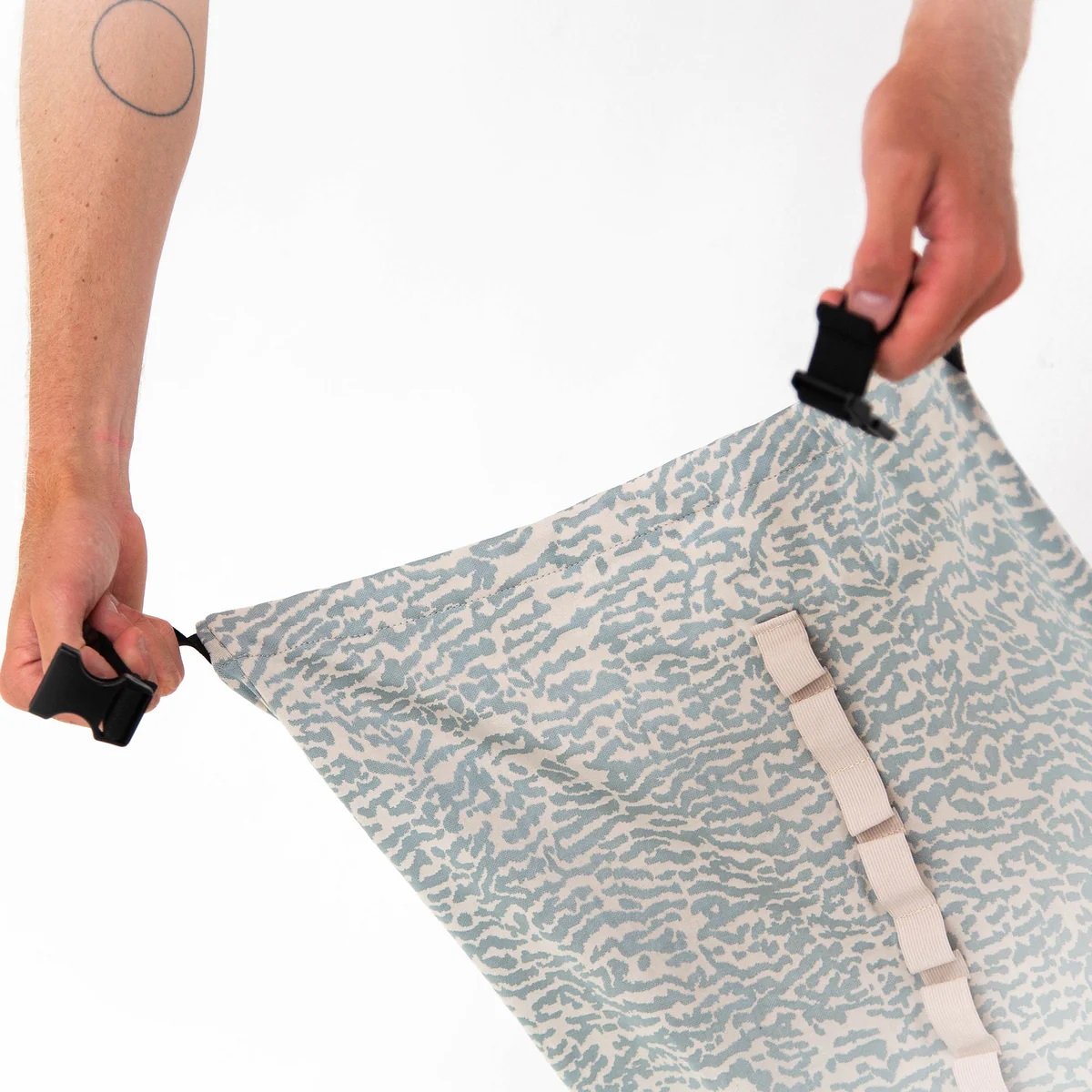 FCS Adjustable Stretch Longboard Cover - Warm Grey