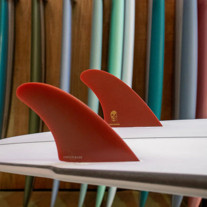 FCS II Christenson PG Twin Fins - Blood Red