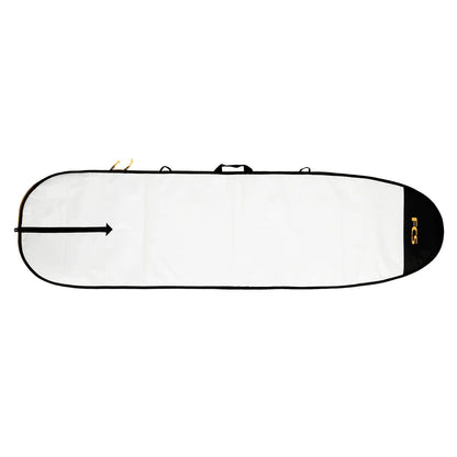 FCS Classic Fun Board Cover - Black/Mango
