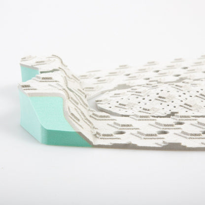 FCS Caroline Marks Traction Pad - Grey Sea Foam