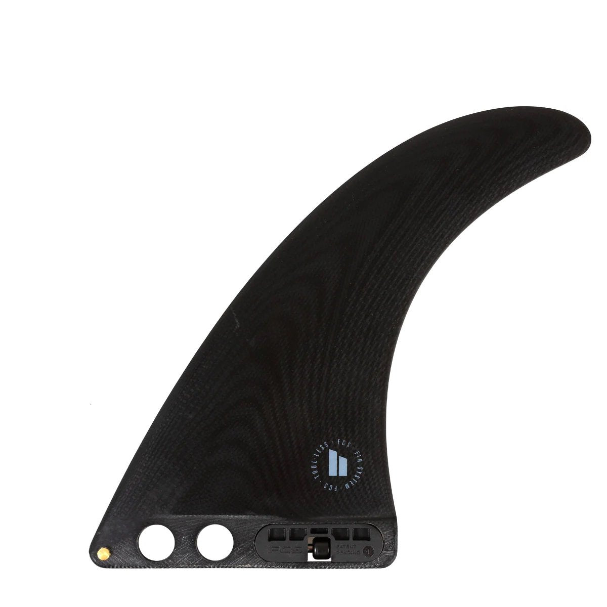 FCS II Connect Performance Glass Longboard Fin in Black
