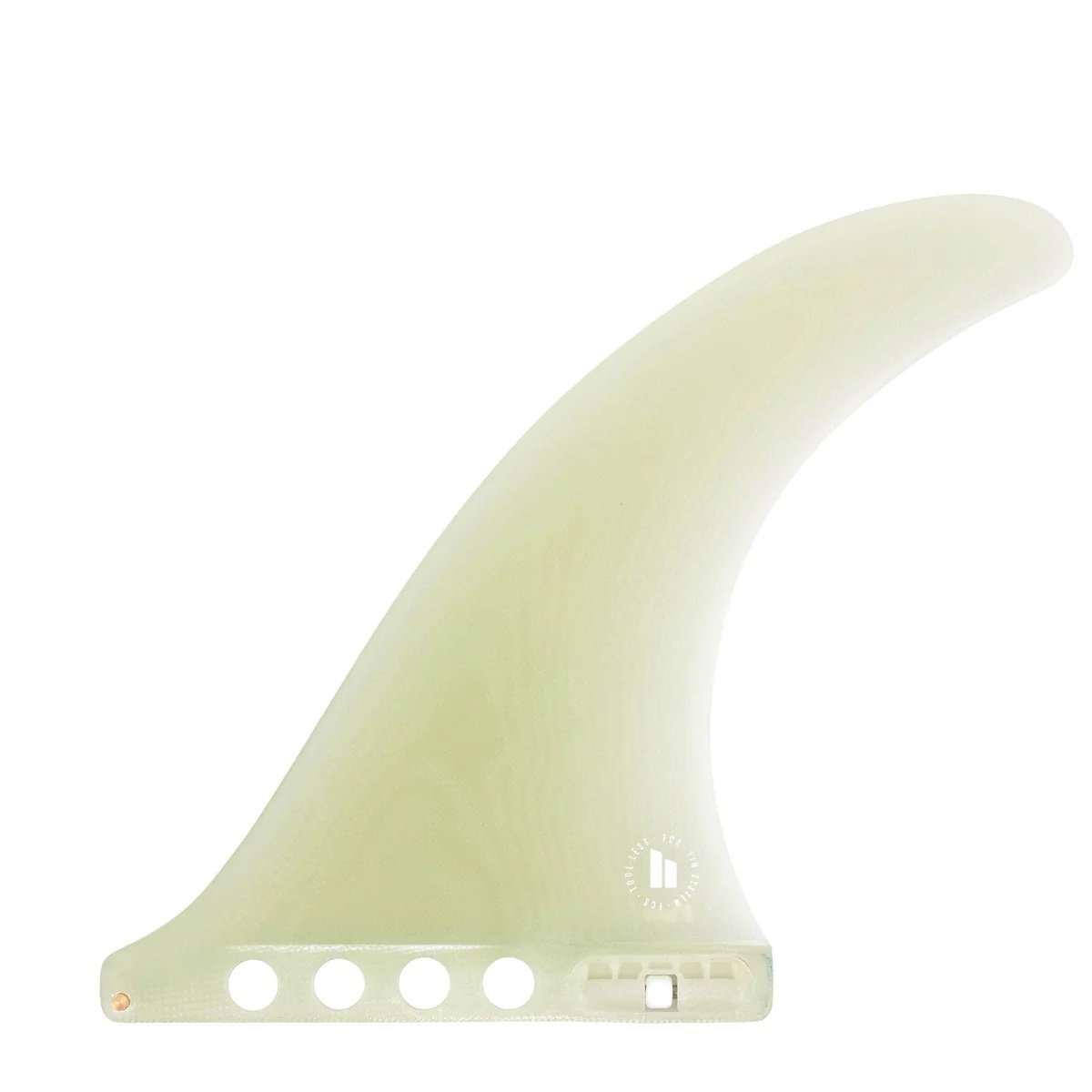 FCS II Flow PG Longboard Fin - Clear