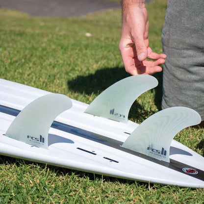 FCS II Mid Carver PG 2+1 Fin Set - Clear