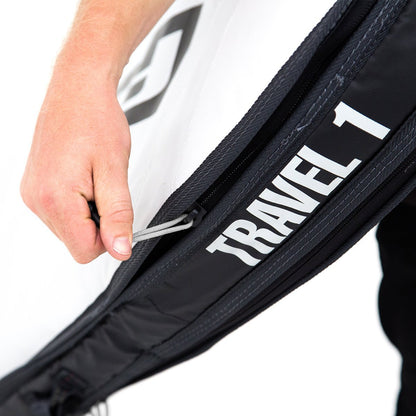 FCS Travel 1 All Purpose Board Cover - Black/Grey