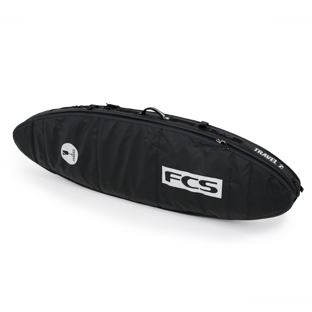 FCS Travel 2 All Purpose Board Cover - Black/Grey