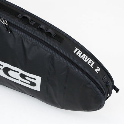 FCS Travel 2 All Purpose Board Cover - Black/Grey