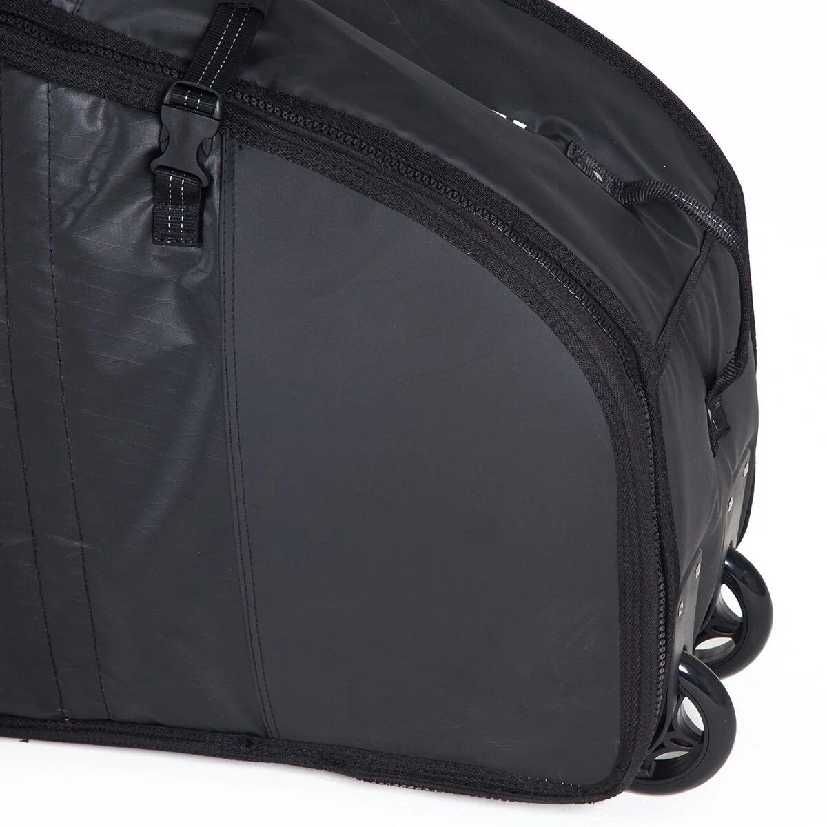FCS Travel 2 Wheelie Longboard Bag - Black/Grey